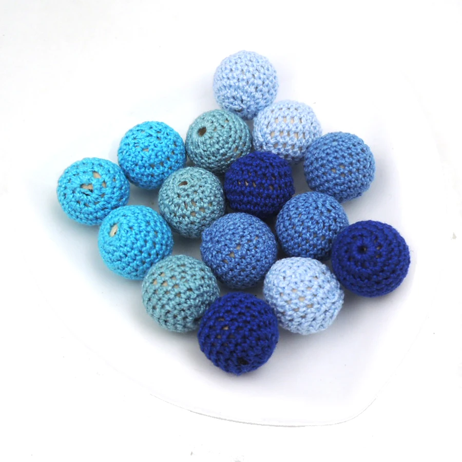 15 шт. деревянные вязаные крючком бусины | Украшения и аксессуары