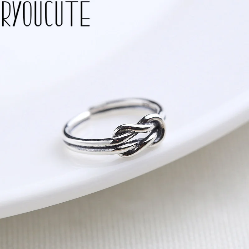 Богемные винтажные серебряные цветные кольца с луком для женщин Bijoux подарок