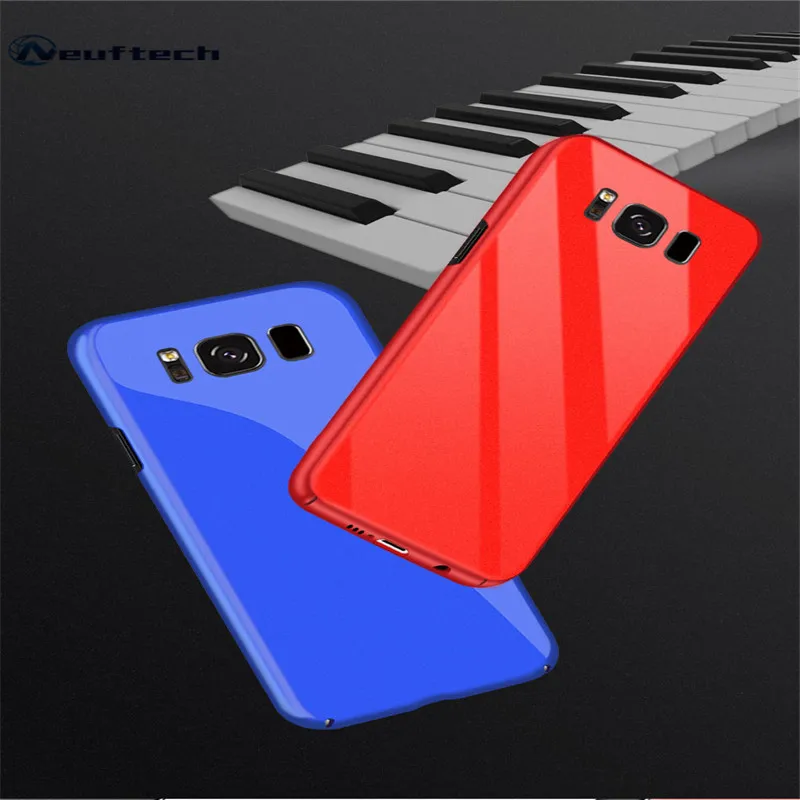 Чехол для телефона samsung Galaxy S8 S9 плюс Жесткий чехол противоударный Примечание 8 S7