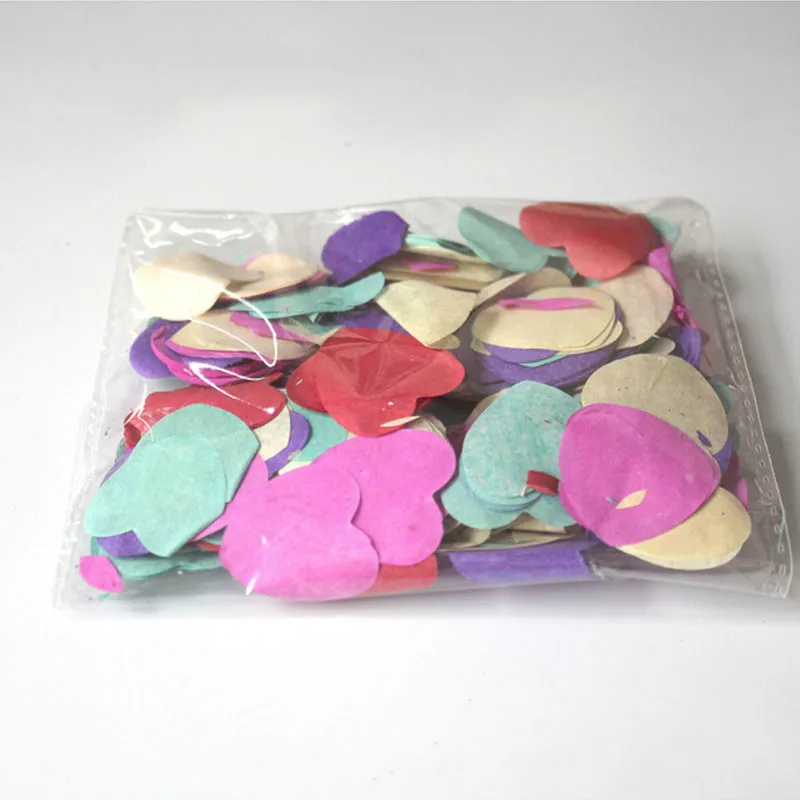 1000 шт. многоцветный блеск Романтика сердце любовь Свадебная вечеринка конфетти