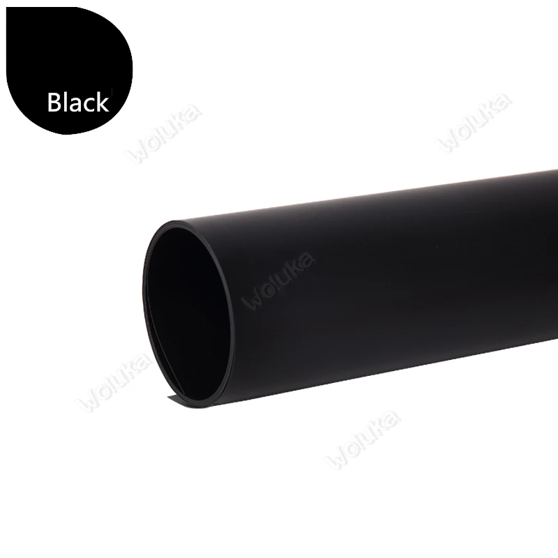 Черный 60X110CM Matte PVC Waterproof Anti-Wrinkle Background Plate Photo Studio Photography Background Board For Bracket CD50 T10 - Цвет: Черный