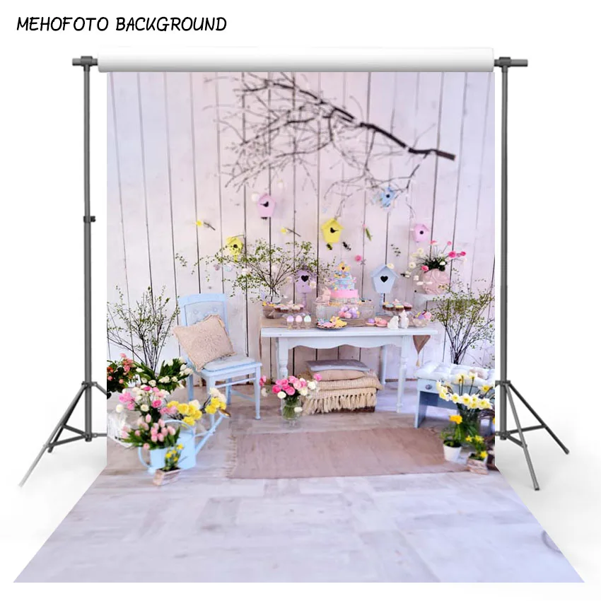 Горячая счастливая Пасха винил Виниловый фон для фотографирования с