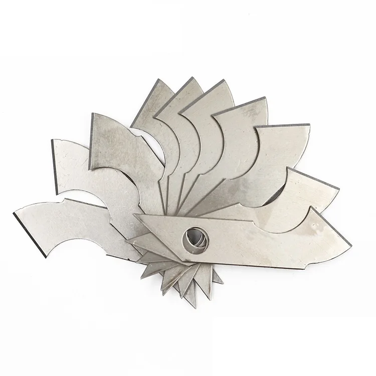 Новинка 10 шт. нож для акрилового крюка лезвия стального ручные инструменты DIY ABS