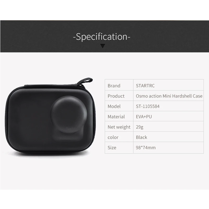 STARTRC DJI OSMO экшн мини сумка для хранения Чехол водонепроницаемый ящик экшн-камеры