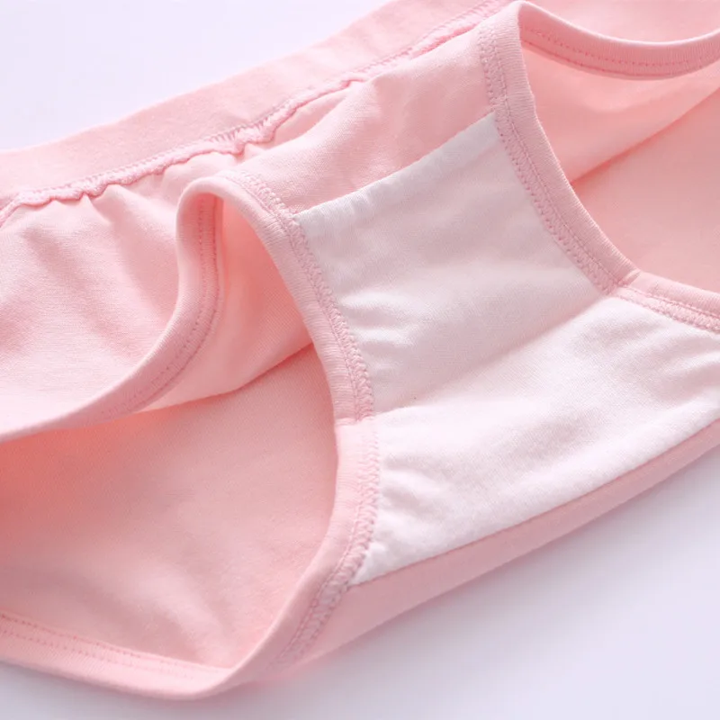 4 шт./партия класс Детские трусы для девочек прямые штаны нижнее белье малышей с