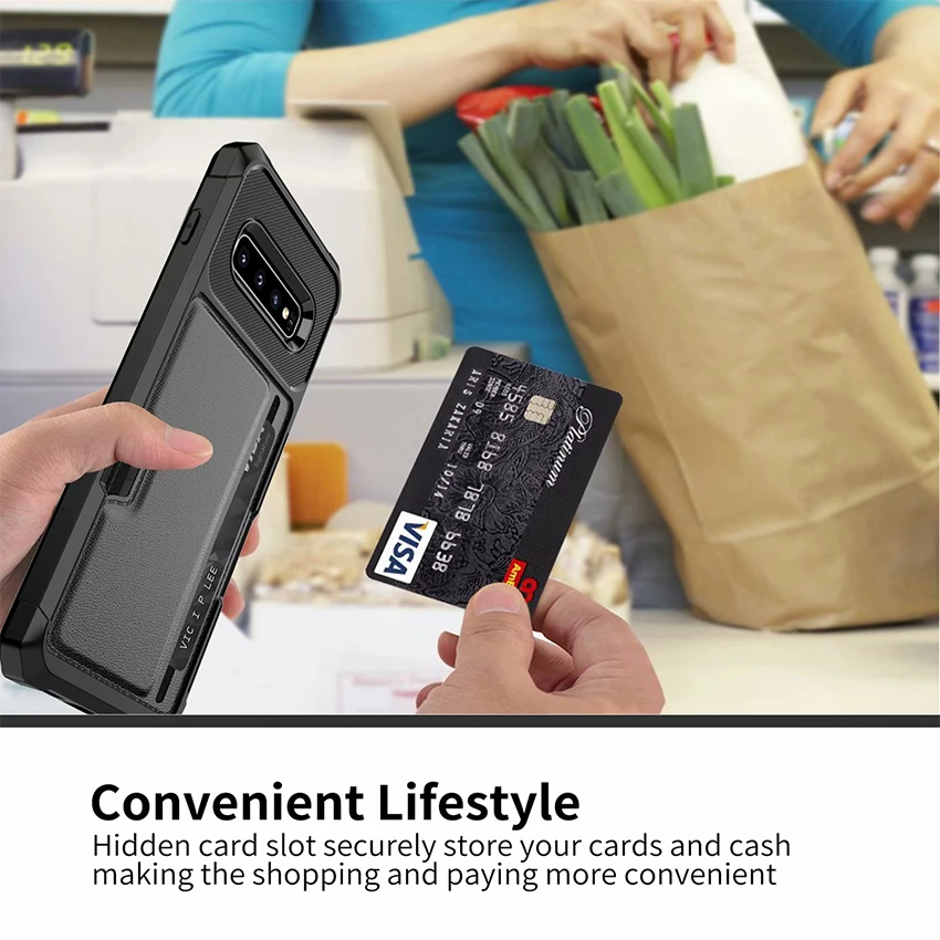 Роскошный мягкий силиконовый кожаный чехол-кошелек с отделениями для кредитных