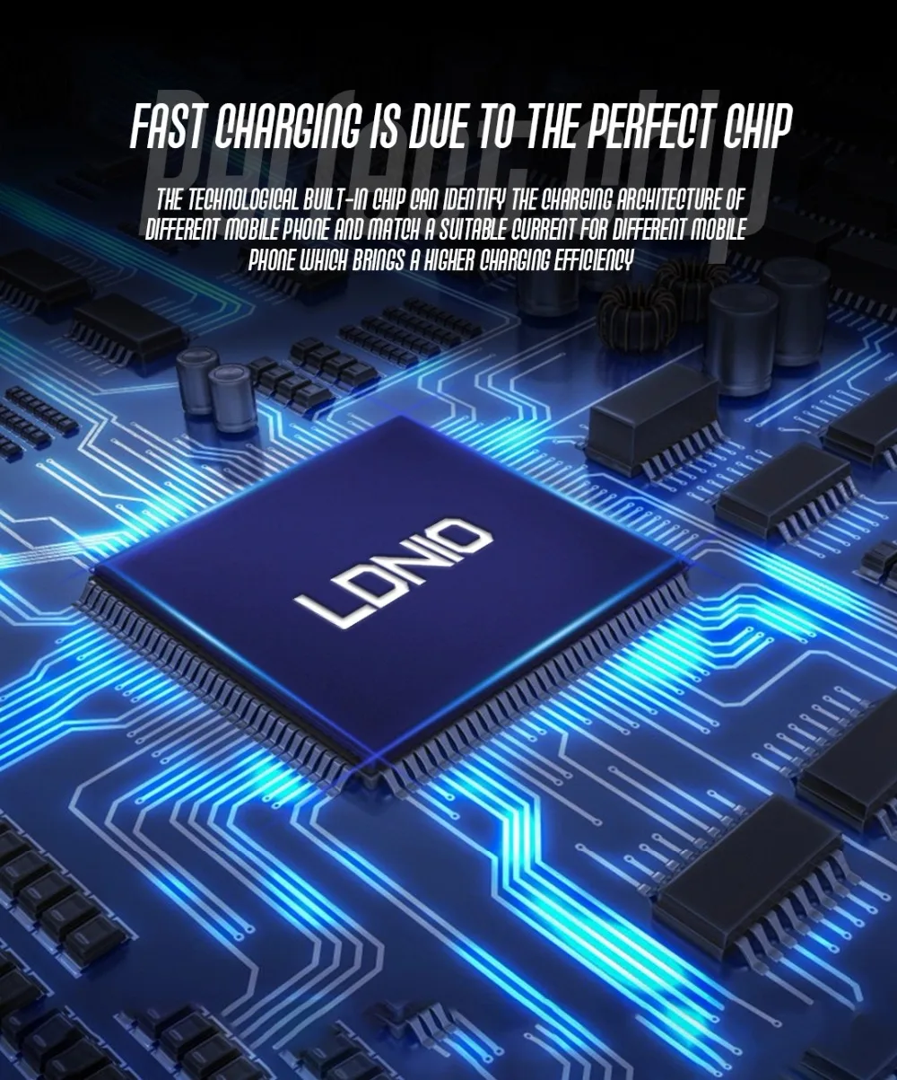 LDNIO 36 Вт USB быстрое зарядное устройство для телефона с поддержкой QC 3,0 Быстрая зарядка домашнее настенное зарядное устройство с разъемом для быстрой зарядки для iPhone type-C PD