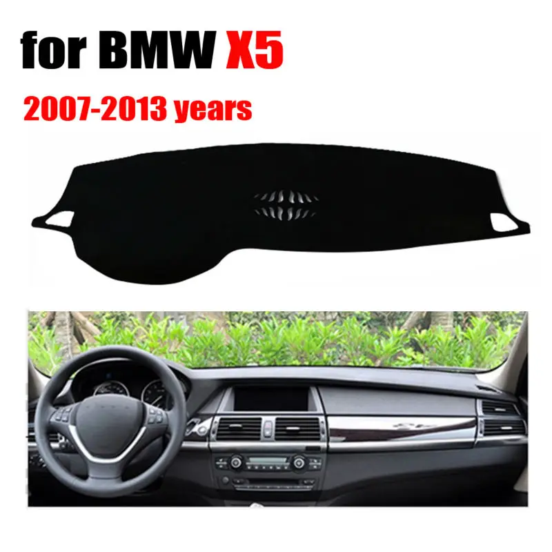 

RKAC Car dashboard covers for BMW X5 Low configuration 2007-2013 Left hand drive dashmat pad dash auto dashboard accessories