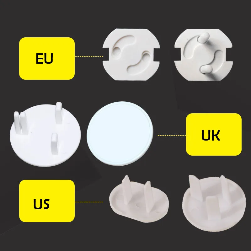 5/10 шт. Великобритании ЕС США Безопасность заглушки ребенка форма медведя из