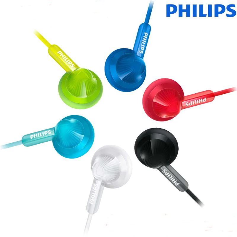 Новые наушники вкладыши Philips SHE3010 Спортивная гарнитура MP3 для смартфонов huawei Xiaomi
