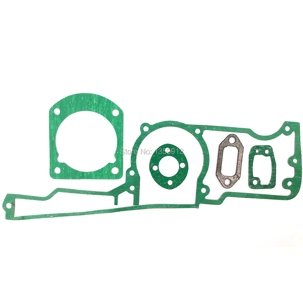 

1SETS Chainsaw Crankcase Cylinder Manifold Carburetor Muffler Gasket Kit fits H61 66 162 266 268 272