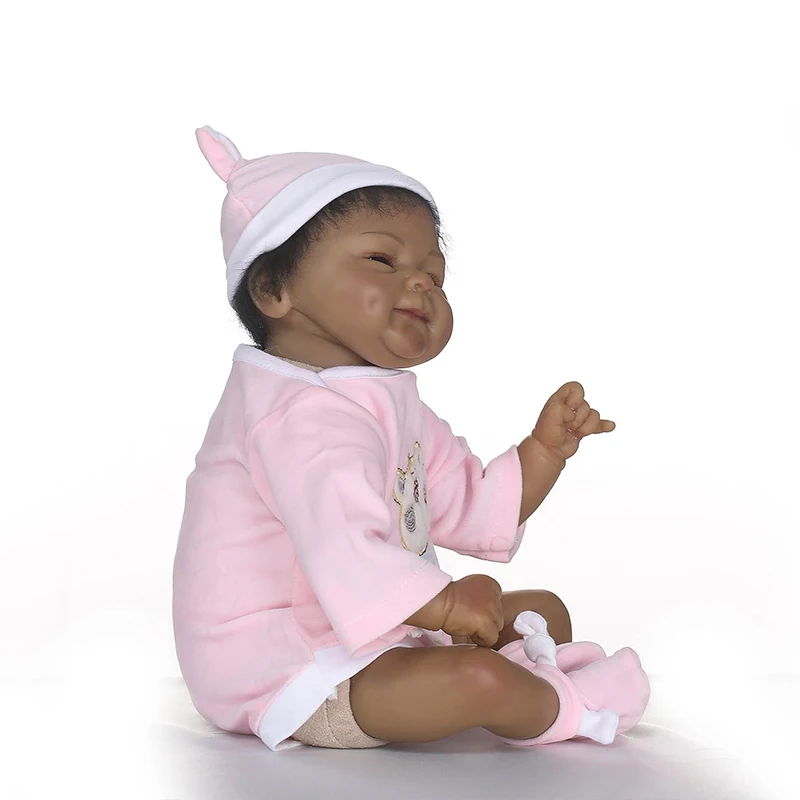 16 дюймов 40 см Reborn Baby Doll индийский Стиль магнитный для детей Мягкий силикон