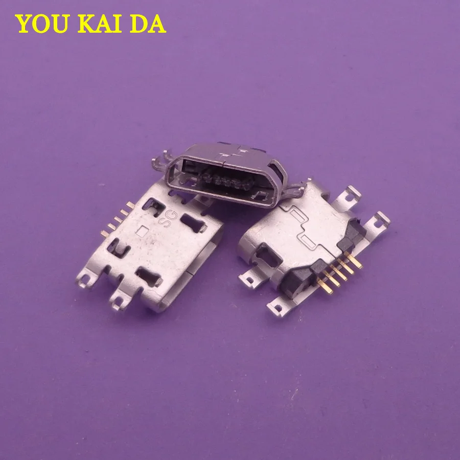 2 шт. для Microsoft Lumia 535 N535 532 435 micro mini USB док станция разъем зарядный порт Разъем