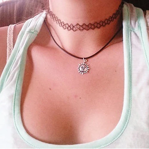 Новое поступление женская мода летнее ожерелье из сплава с подсолнухами и