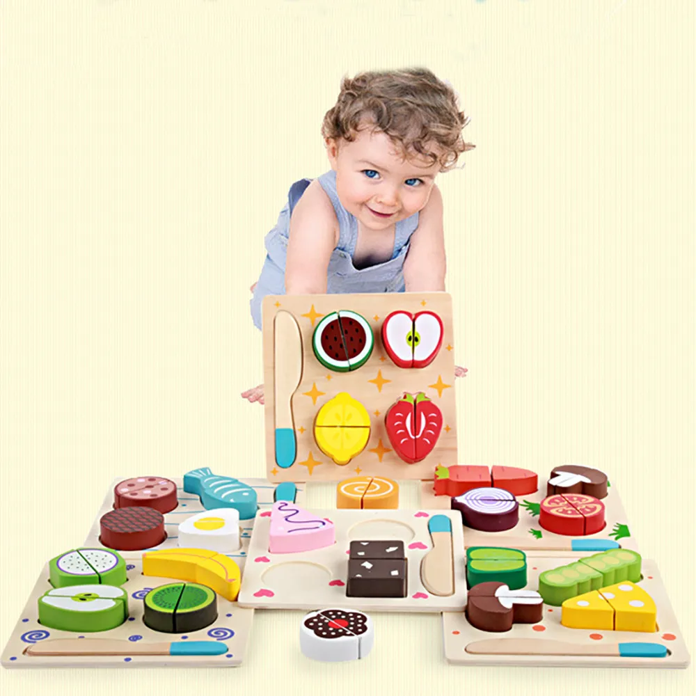 Горячая продажа Деревянная Классическая игра симуляция кухня серии игрушки