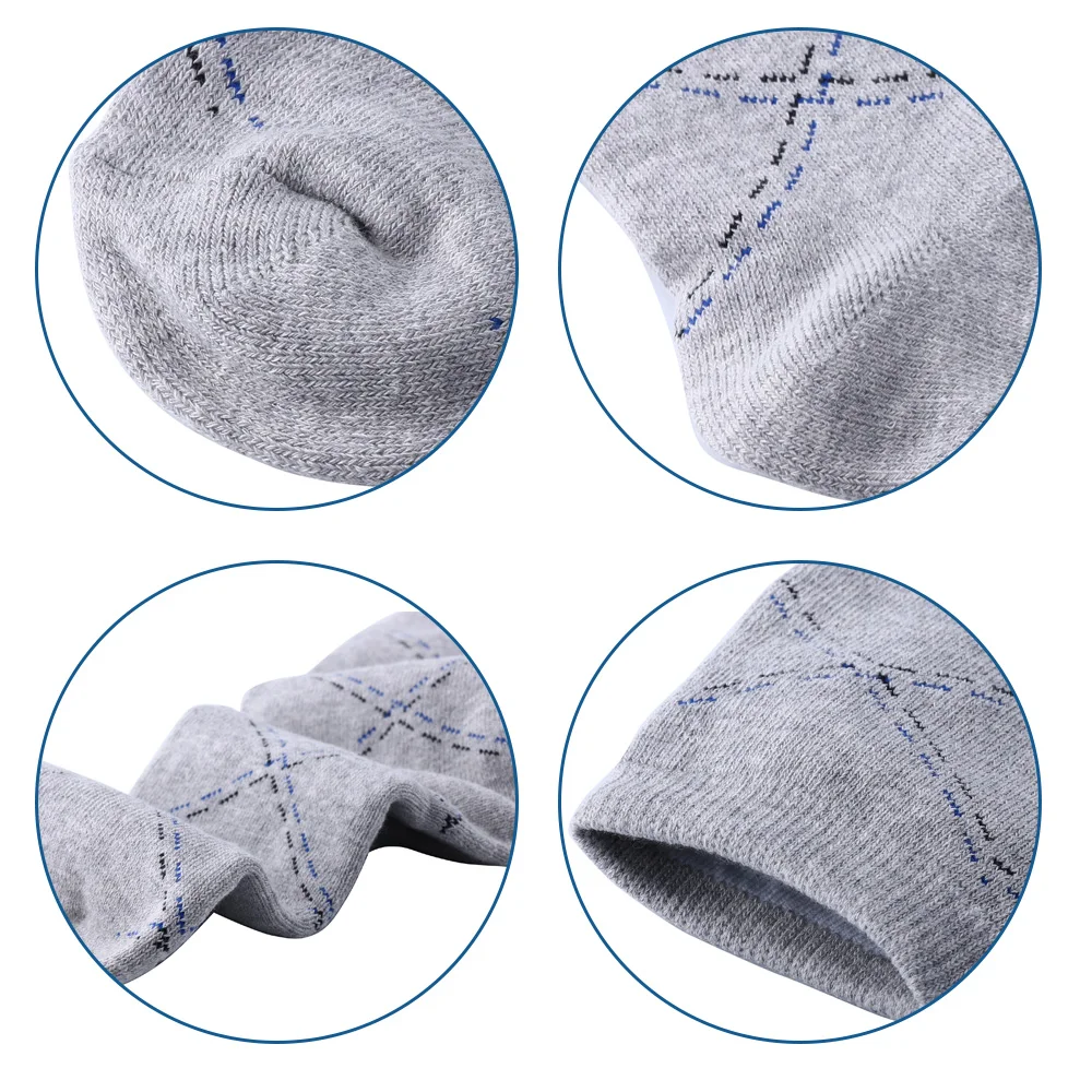 5 пар мужские толстые носки-свитера Повседневная Уличная одежда хлопок махровые