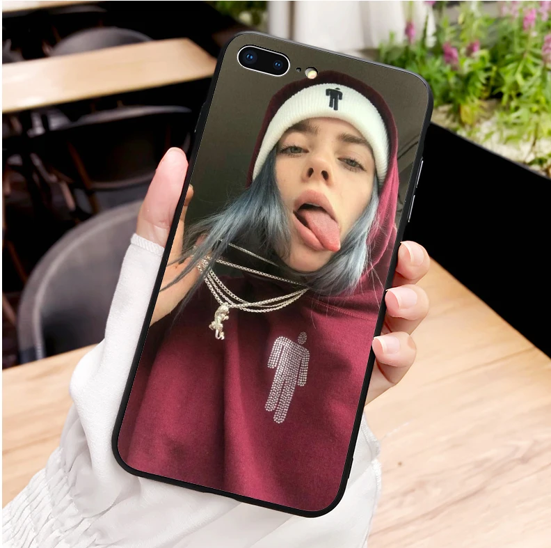 Billie eilish rainbow blohsh Оушен Глаза Мягкий силиконовый чехол для телефона TPU чехол для iPhone SE 5 5S 6 6S 7 8Plus 11 Pro MAX XR XS X