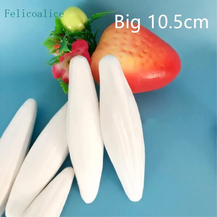 Big 10.5cm 50pcs 100 шт 6/9/11 см белый пены лилий нейлон чулок цветочные аксессуары Lily тычинки шелковое платье с цветочным узором и материалы для изготовления Лили тычинки - Цвет: Big 10.5cm 50pcs