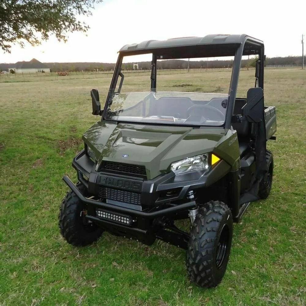 UTV боковое зеркало заднего вида набор w/1,75-" зажим Кронштейн для Honda Talon для Polaris Ranger для Can Am Maverick X3 570
