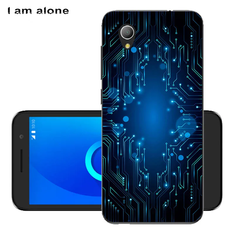 Solf TPU H7 Чехол для телефона I am alone для Alcatel 1 5033D 5033A 5033Y 5033X Alcatel 12019 5,0 дюймов Solf TPU модные чехлы - Цвет: Solf TPU H7