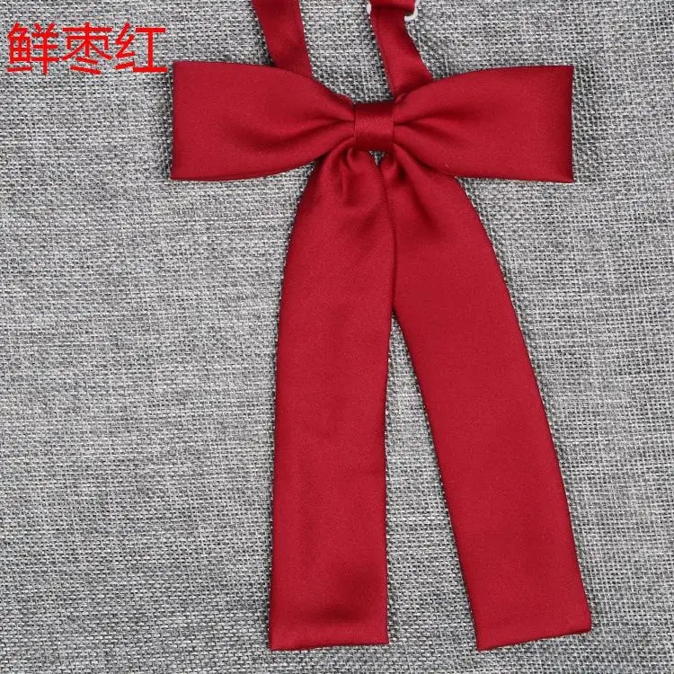 Jk галстук-бабочка, форма, аксессуары для японских старшеклассниц, шейный канат, галстук-бабочка, галстук для студентов, школьные галстуки-бабочка шейные платки - Цвет: C