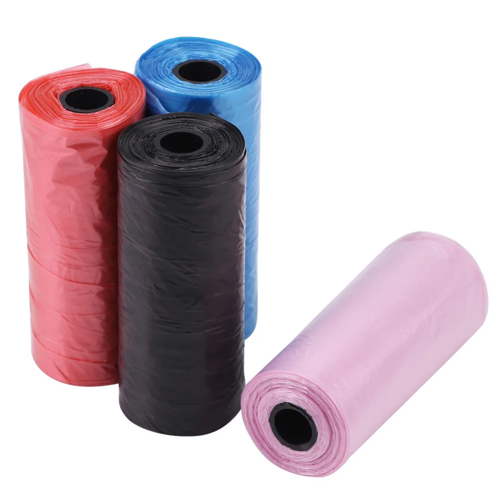 

Degradable Pet Dog Poop Storage Bag 20Rolls Cat Waste Pick Up 31CM Long Trash Storage Bag Home Outdoor Clean Pets Supplies