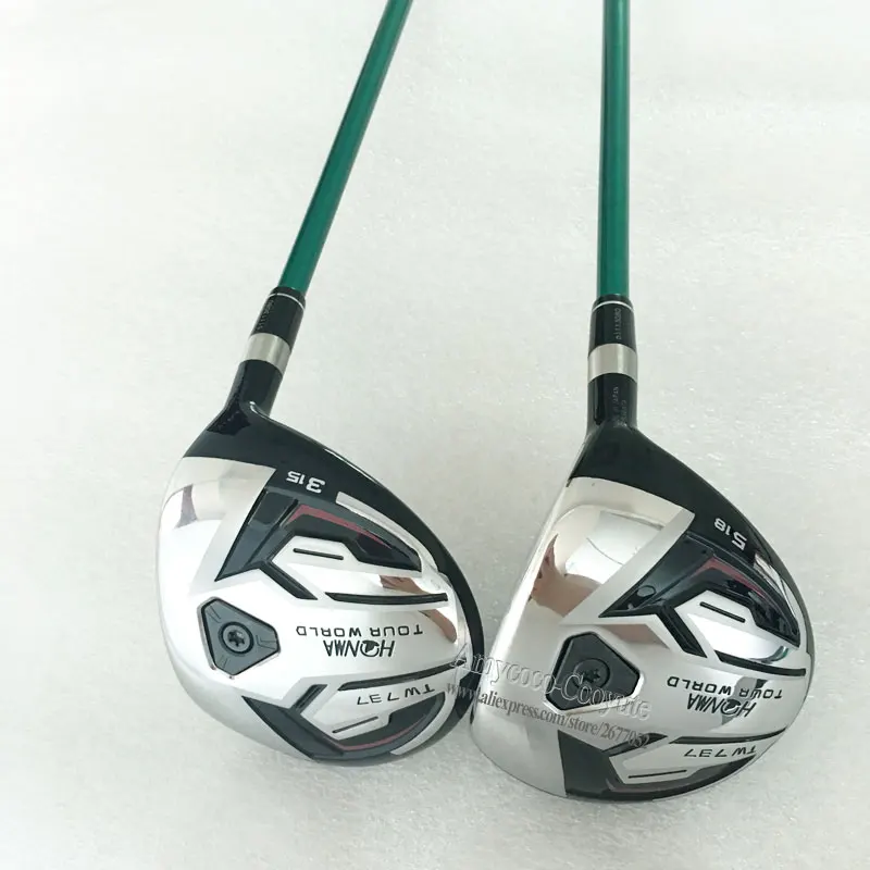 Новые клюшки для гольфа HONMA TW737 древесина 3/15 5/18 графитовый Вал и деревянная