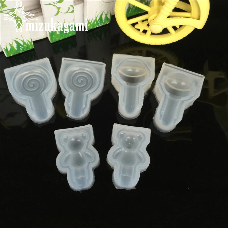 2 шт./компл. Жидкая силиконовая форма для ювелирных изделий УФ полимерная 3D конфет