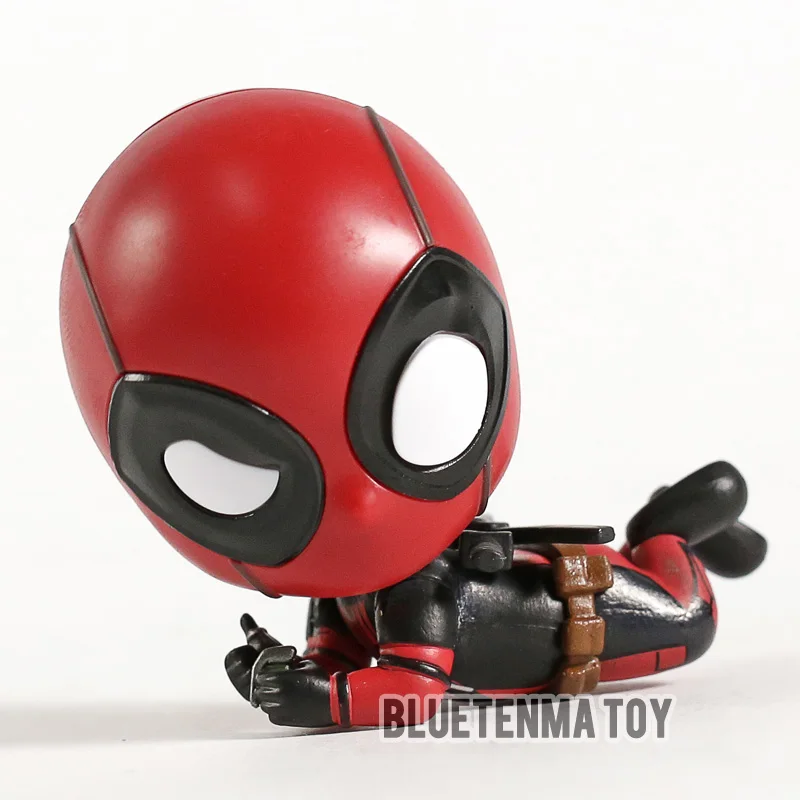 

Cute Mini X-MEN Hero the Deadpool Shaking Bobble Head Car Decoration Boxed 6cm PVC Action Figure Collection Model Doll Toys Gift