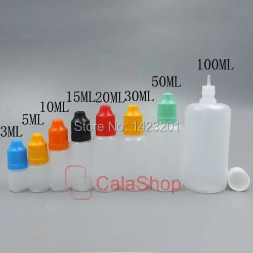 Пустые пластиковые флаконы с пипеткой 20 шт./лот 30 мл защитой от детей сжимаемые e