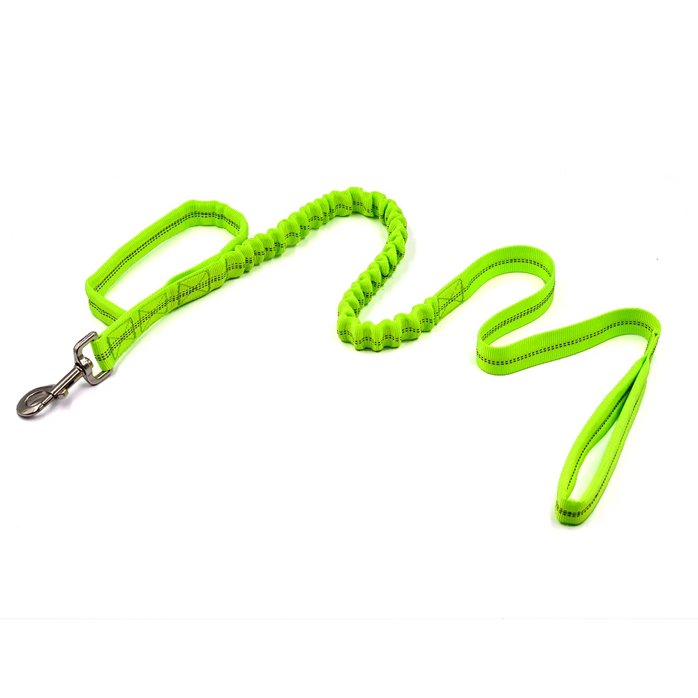 ETHIN Retractable Dog Leash Padded Double Handle Leashes for dog with Reflective Stitching Elastic WalkingTraining Lead | Дом и сад