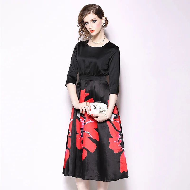 Новинка 2019 года Европейский стиль сезон осень зима облегающие платья с