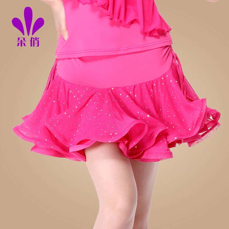 Женская квадратная танцевальная юбка женская одежда для румбы Женский