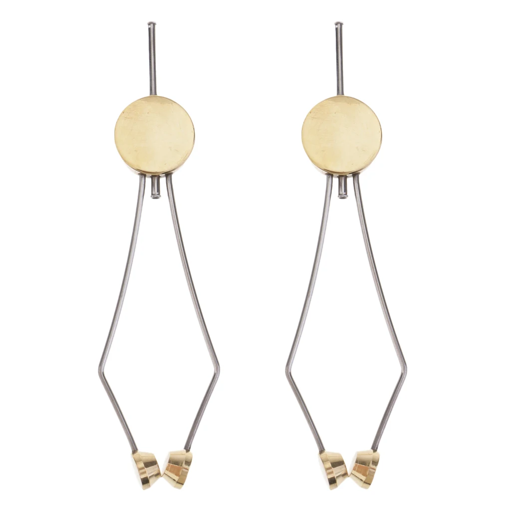 2 шт. держатель из нержавеющей стали с латунным диском для завязывания мух ловли