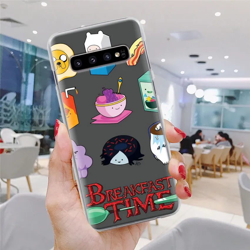 "Время приключений" Beemo Джейк чехол для телефона для samsung Galaxy S10e S10 плюс S7 S8 S9 Plus Note 8 9 M10 M20 M30 жесткий чехол Coque