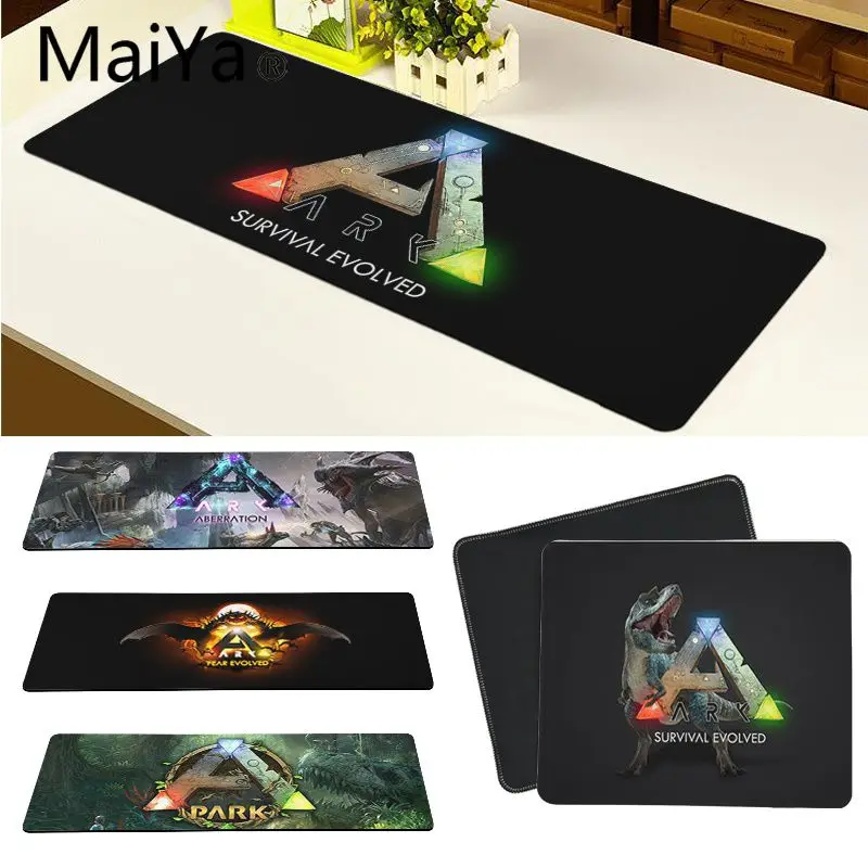 

Maiya высококачественный игровой коврик для мыши ARK Survival Evolved из натурального каучука, Настольный коврик, бесплатная доставка, большой коврик ...