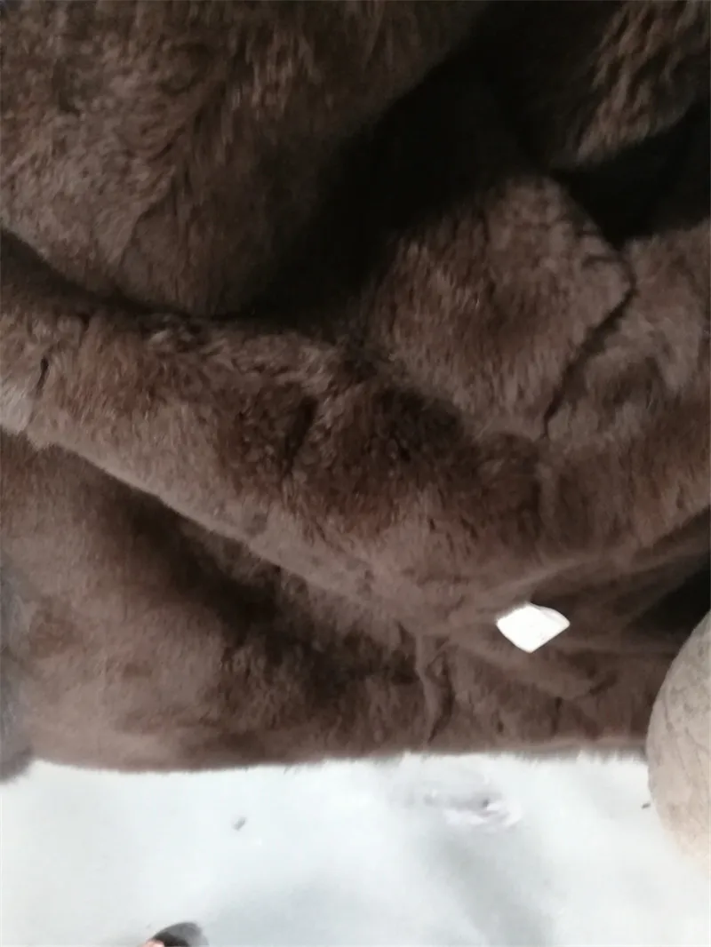 CKMORLS Новое поступление пальто из натурального Лисьего меха для женщин зимняя меховая парка пальто с воротником из лисьего меха куртка повседневные толстые теплые куртки