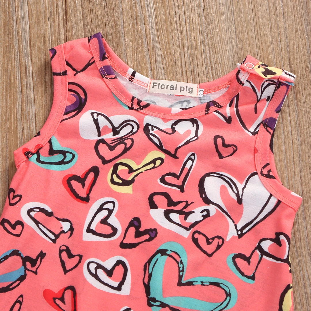 Pudcoco 2019 Summer Kids Infant Baby Girls Romper Floral Sleeveless Sunsuit Outfit Clothes | Мать и ребенок
