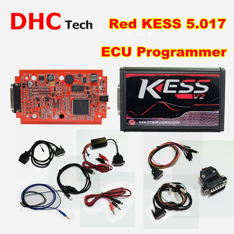 Онлайн версия ЕС красный KESS V5.017 без знака ограничить V2.47 5 017 HW OBD2 менеджер Тюнинг