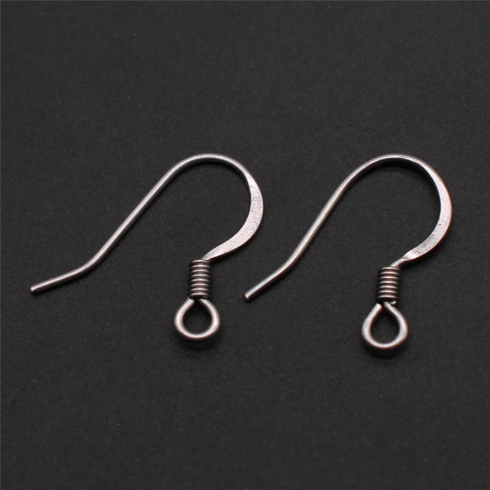 

WYSIWYG 50pcs 4 Styles Earring Hooks Stainless Steel Material DIY Earring Findings Ear Wires Hooks DIY Jewelry Findings