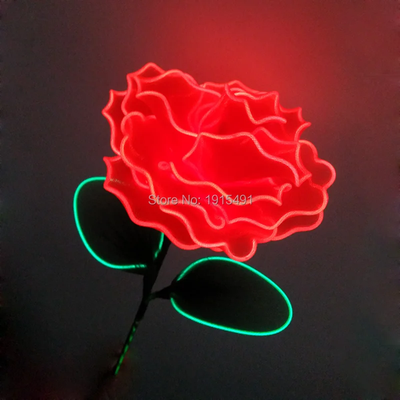 Светящиеся изделия EL холодный свет мерцающий Гвоздика Праздничные огни