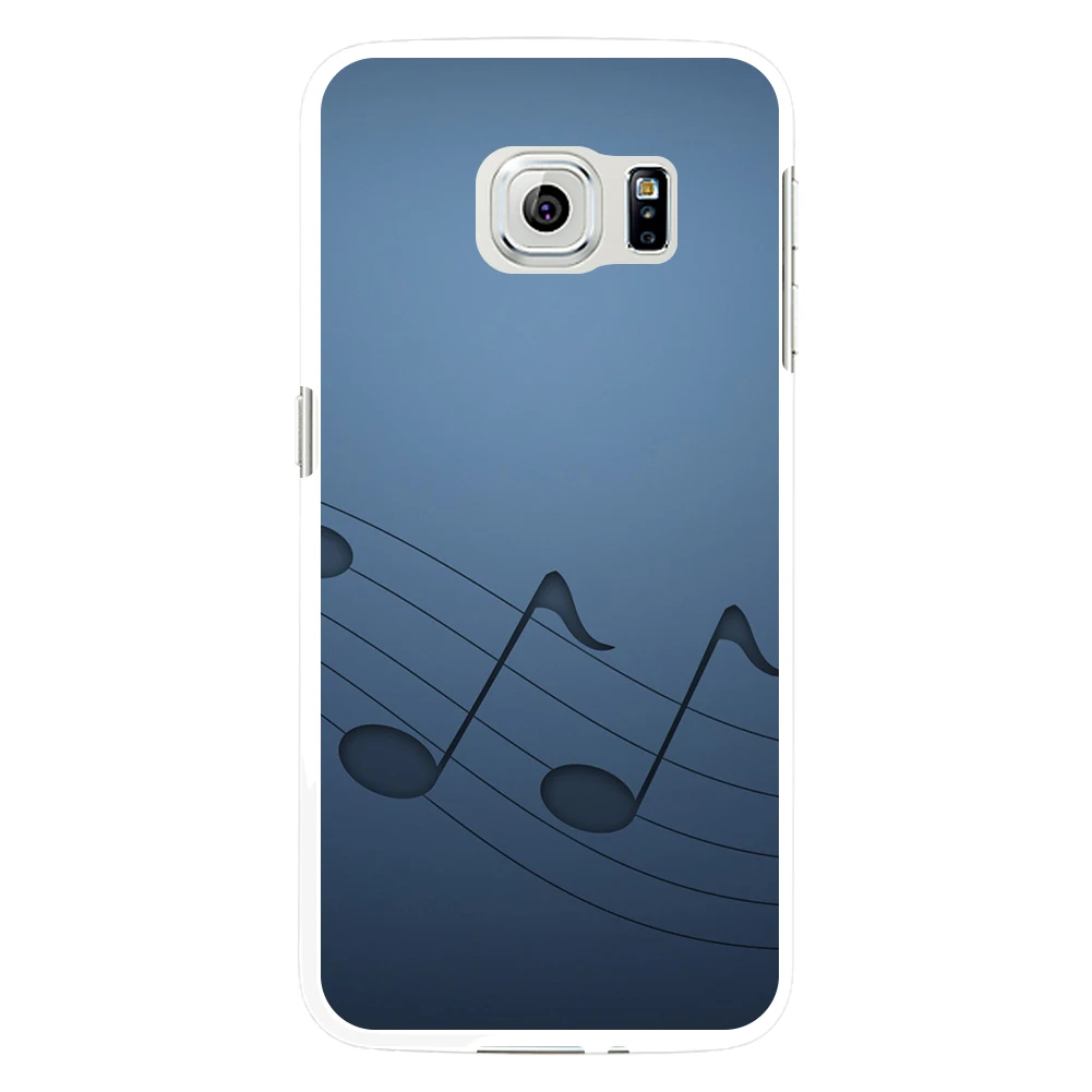 Music Theme Musical Note Print Case Cover for Samsung S6 S7 | Мобильные телефоны и аксессуары