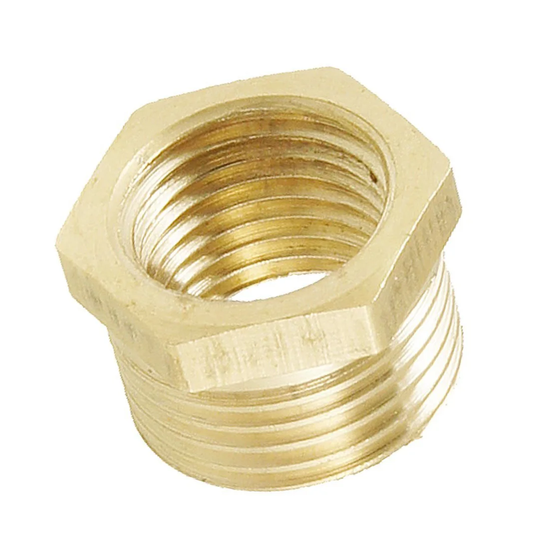 3/8 &quotPT папа до 1/4&quot PT Женская Шестигранная с резьбой втулка трубопровода