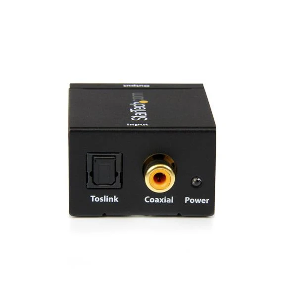 StarTech.com Adaptador конверсор аудио цифровой коаксиальный SPDIF o Toslink Optico a RCA Estereo Analogico 32 44 1