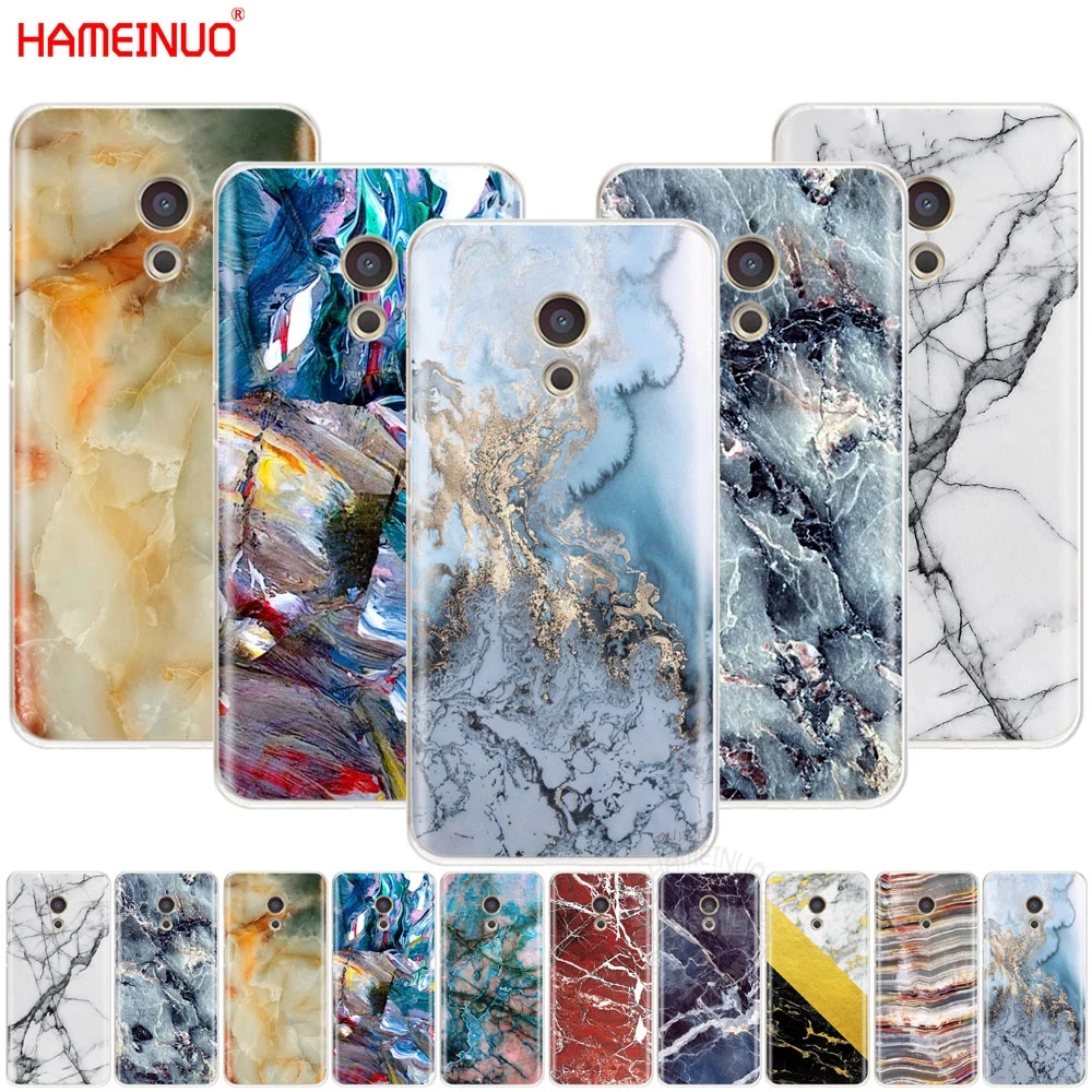 Чехол для телефона HAMEINUO с мраморной росписью чехол Meizu M6 M5 M5S M2 M3 M3S MX4 MX5 MX6 PRO 6 5 U10 | Бамперы -32862887850