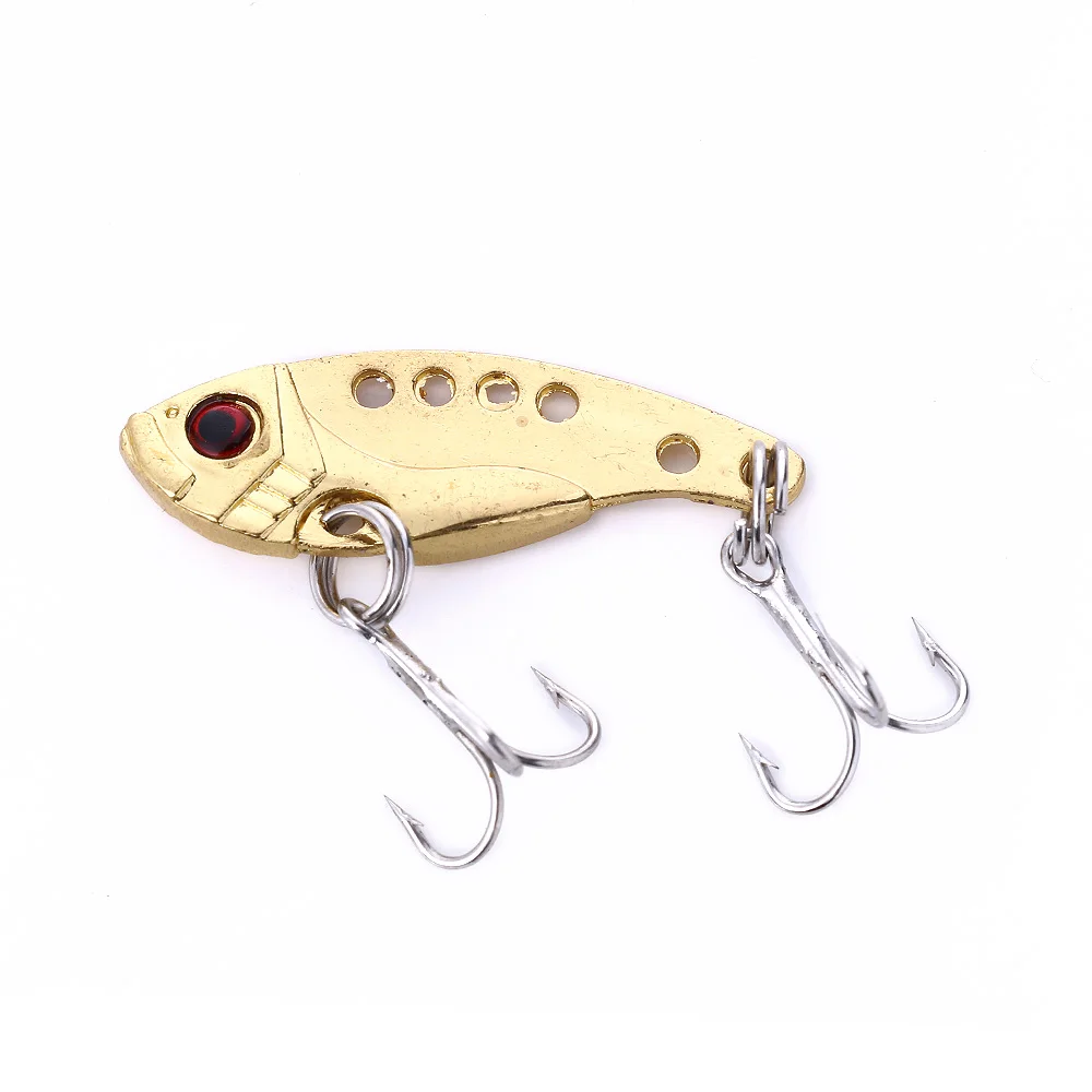 100pcs 3.5cm 3.2g 10#hooks hard metal vibe fishing lures wobbler bass carp trout pesch baits pesca tackles | Спорт и развлечения