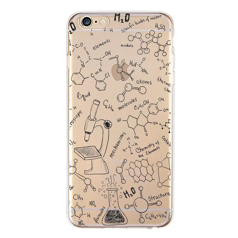 Мягкий прозрачный чехол из ТПУ с цветочным рисунком для iPhone 4/4S 5 5S 6 6plus 7 8plus x милый