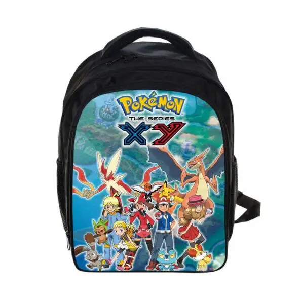 Anime pokemon children School Bags Cartoon Pikachu Arceus Mew Charizard Kindergarten Backpack Girls Boys Schoolbag Kid Book Bag | Багаж и