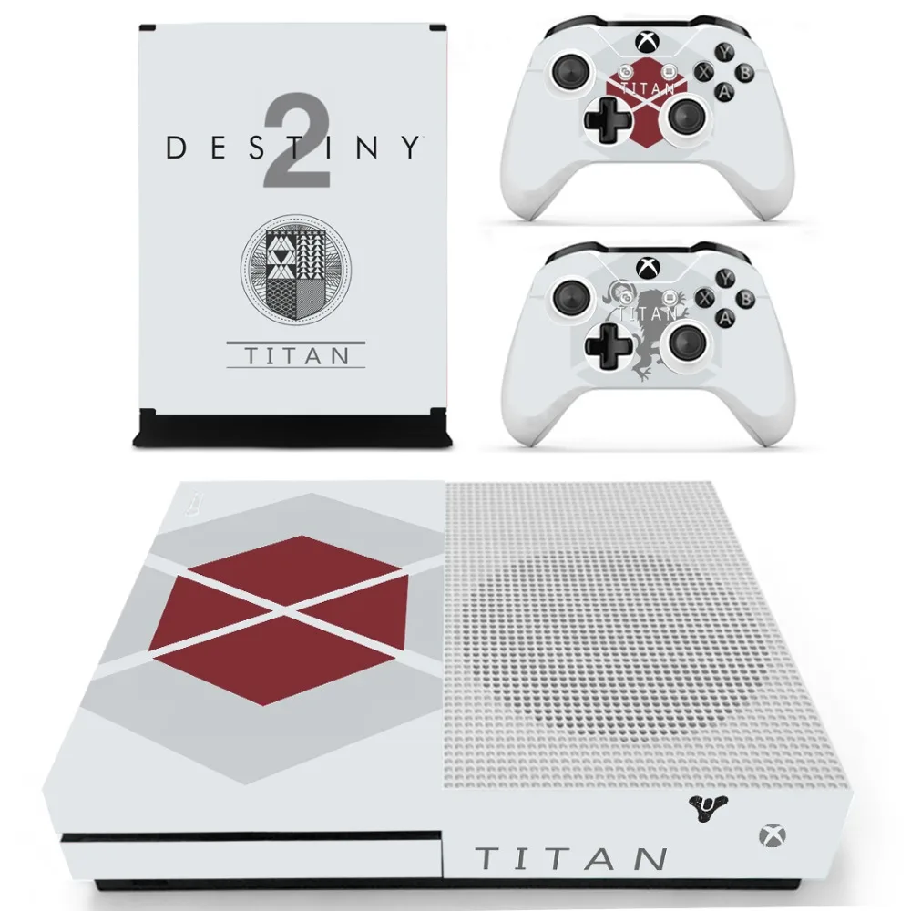 Игра Destiny 2 наклейка на кожу для Xbox One S консоль и контроллеры тонкая кожа Наклейка s