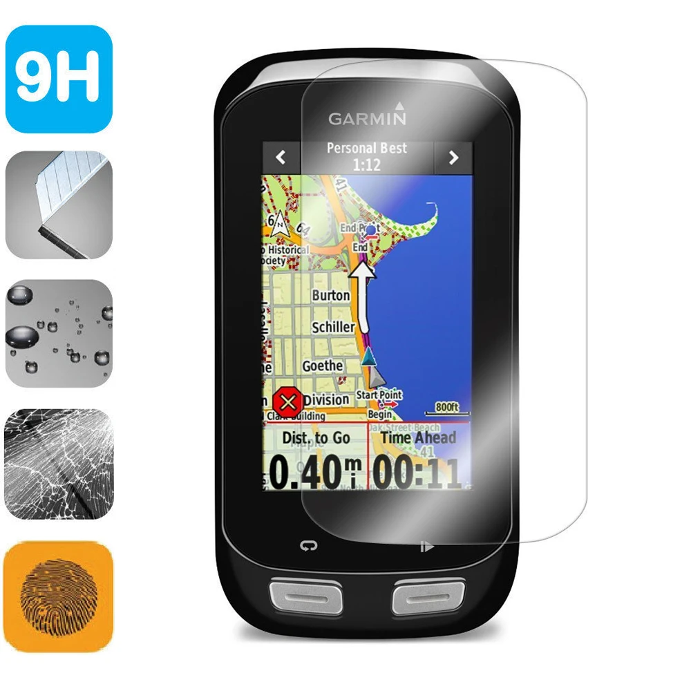9H закаленное стекло Защита ЖК-экрана Настоящее Защитная пленка для езды на